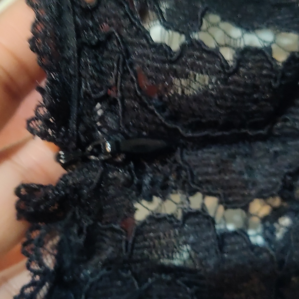 Dolce & Gabbana Italian Luxury Renaissance lace and satin dress sz 34 XS/ 0 - Picture 7 of 9